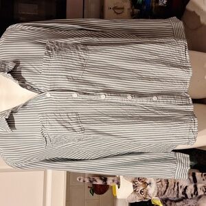 Womens Daily Thread casual button down long sleeve plus size shirt 2X